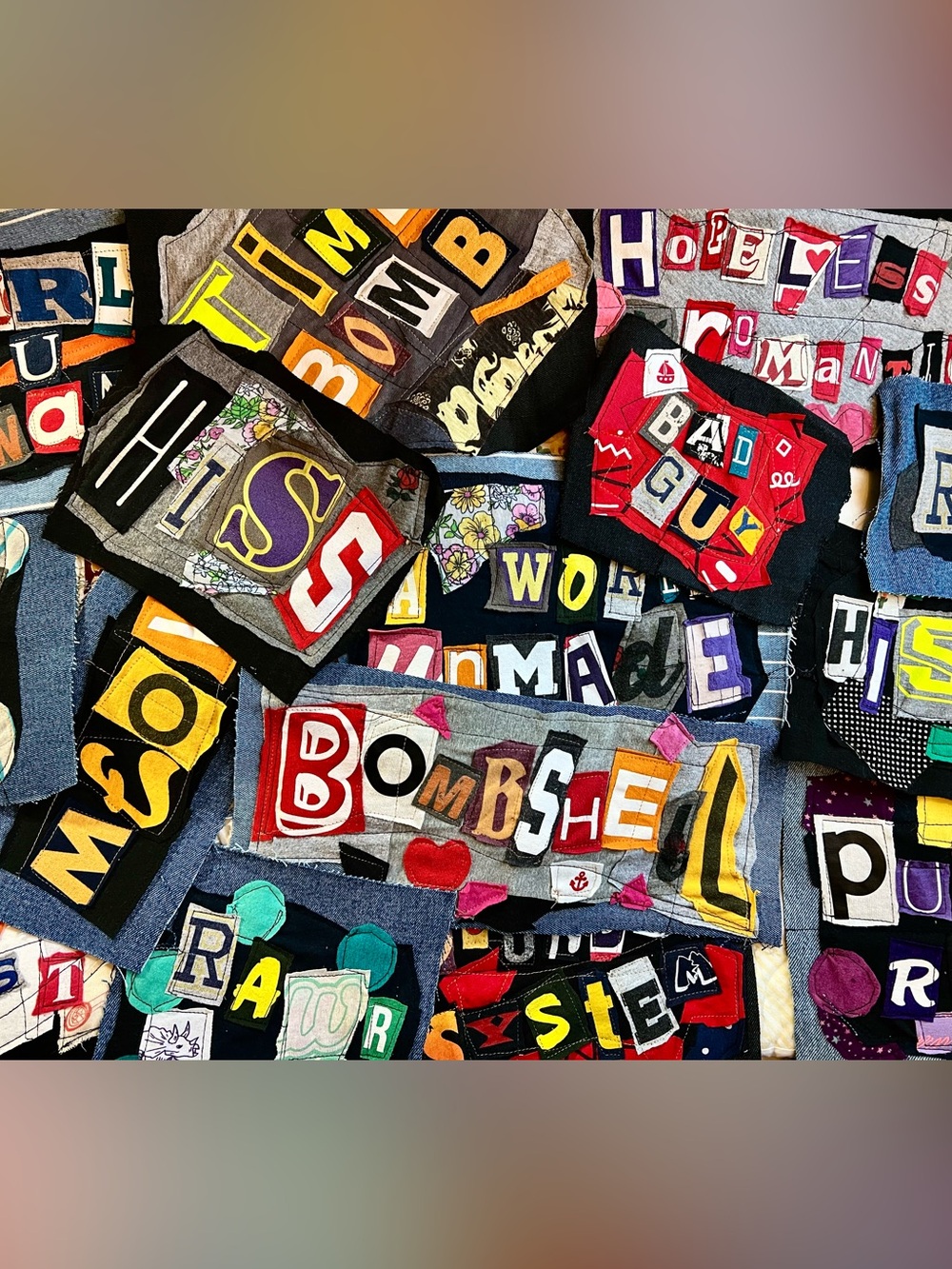 Ransom Note Patch - A Fire Inside - Picture 12 of 13